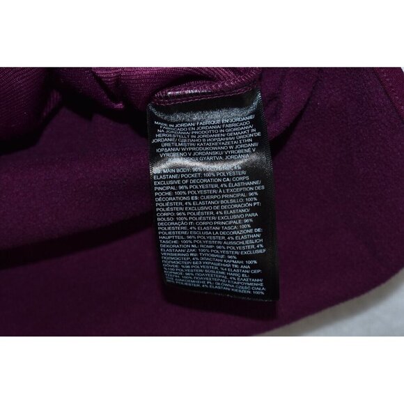 The North Face Canyonlands Women's Tunic Size S Pullover Maroon Sweatshirt - Picture 9 of 12